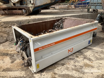 Metso 4000S タイヤシュレッダー