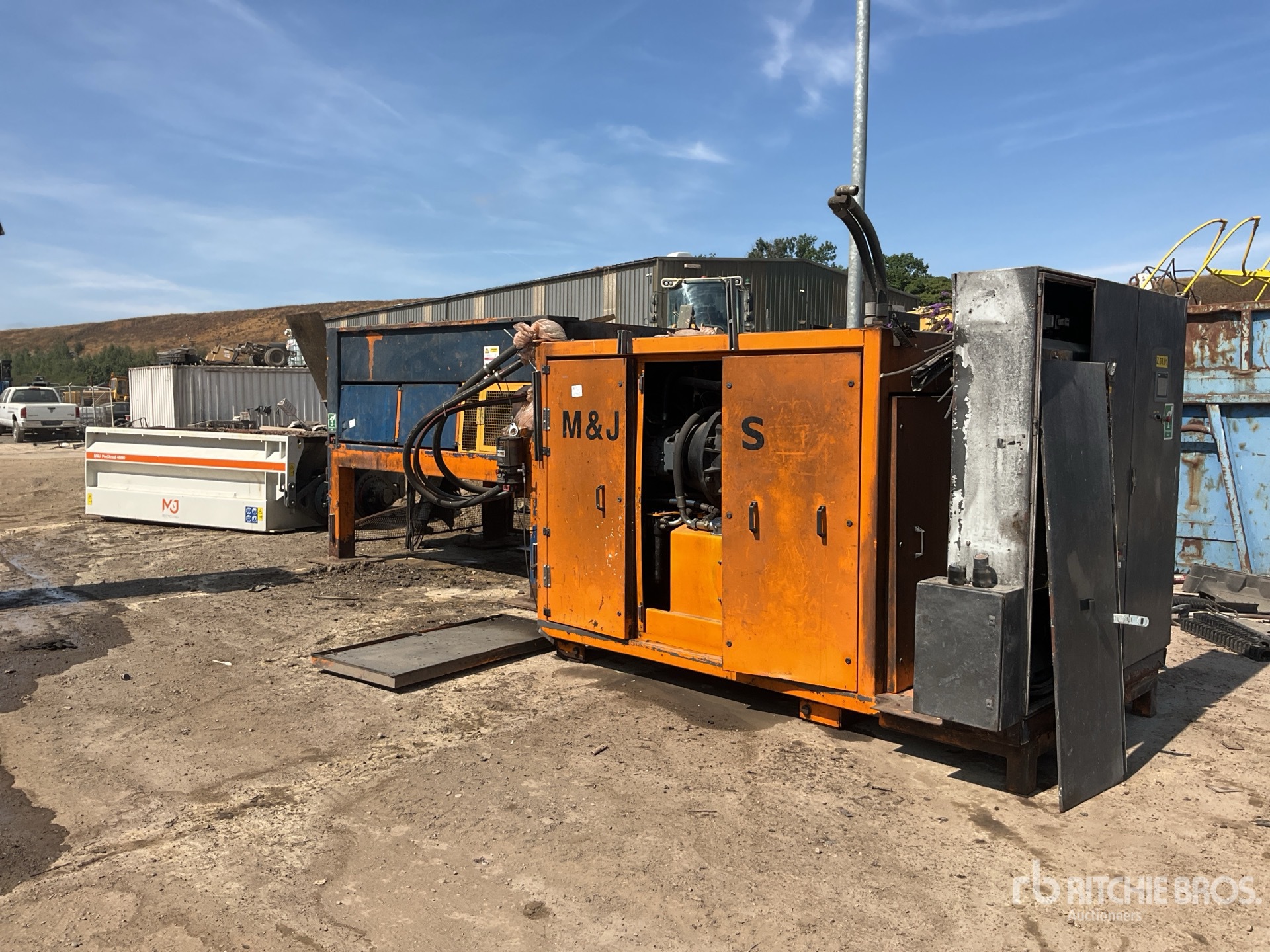 2007 Metso 4000S Skid-Mounted Shredder