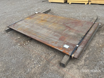 2025 Kit Containers 5 ft x 8 ft 6 in (0.75 in Thick) Placche in metallo