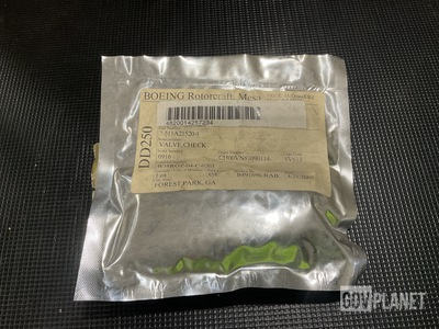 (5) Boeing 7-511A21520-1 Check Valves