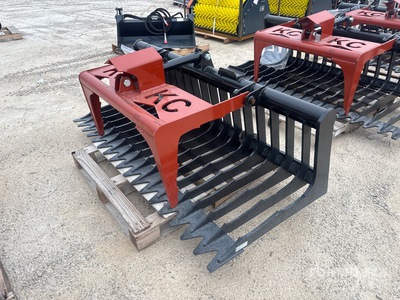 2025 Kit Containers QT-SG-S76-V3 76 in Skeleton Grappin pour chariot élévateur (Unused)