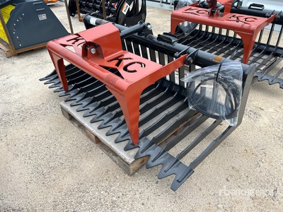 2025 Kit Containers QT-SG-S76-V3 76 in Skeleton Grappin pour chariot élévateur (Unused)