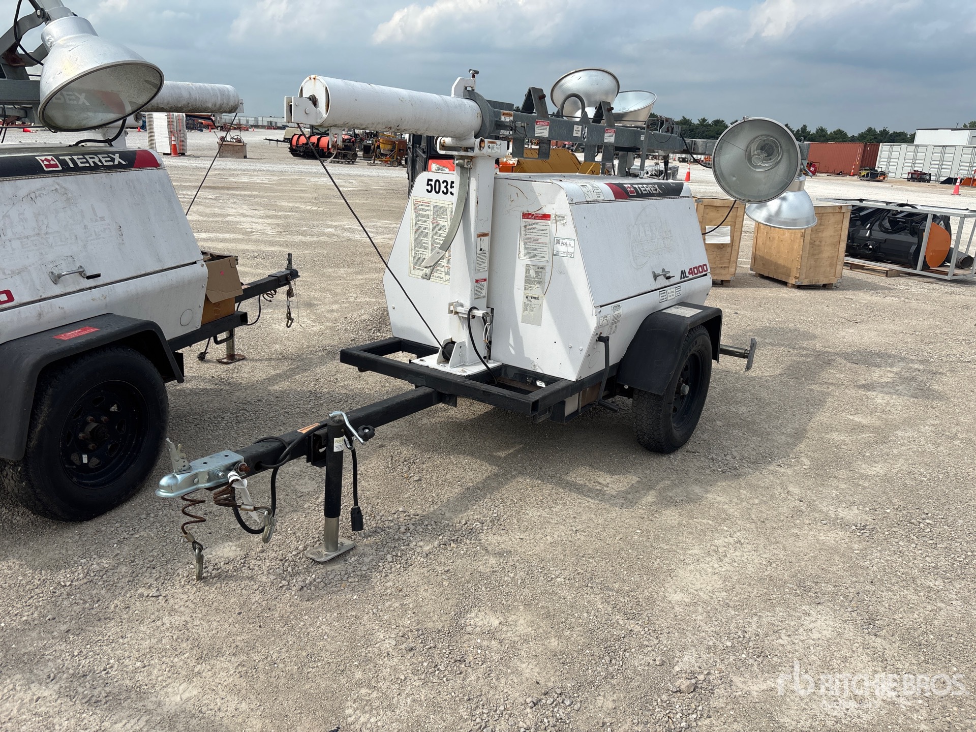 2008 Terex AL4000 6 kW Light Tower