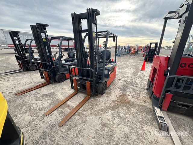 2020 Toyota 8FBE20U 3050 lb Electric Forklift