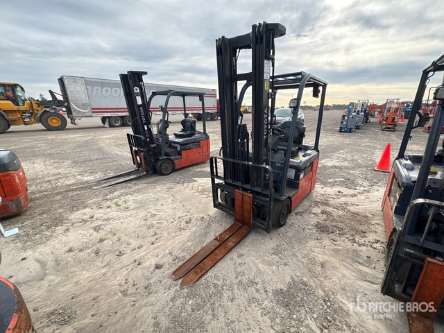 2020 Toyota 8FBE20U 3050 lb Electric Forklift