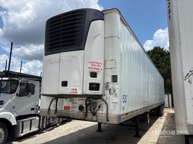 2017 Great Dane ECM-1113-12053 53 ft x 102 in T/A Refrigerated Trailer
