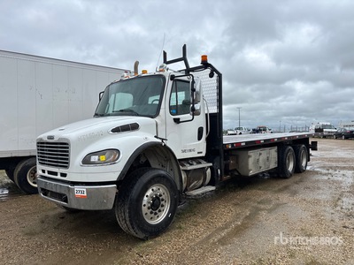 2012 Freightliner M2 106 6x4 Flatbed Truck (Inoperable)
