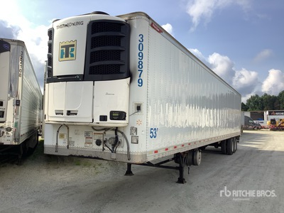 2017 Great Dane 53 ft x 102 in T/A Multi -Temp Refrigerated Trailer