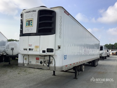 2017 Great Dane 53 ft x 102 in T/A Multi -Temp Refrigerated Trailer