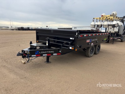 2025 Load Trail 14 ft T/A Dump Utility Trailer