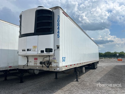 2017 Great Dane 53 ft x 102 in T/A Multi -Temp Refrigerated Trailer