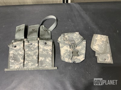 (118) M4 Two Mag Pouches, (172) First Aid Kit Pouches & Assorted Items