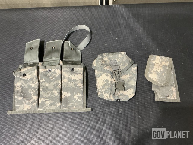 (118) M4 Two Mag Pouches, (172) First Aid Kit Pouches & Assorted Items