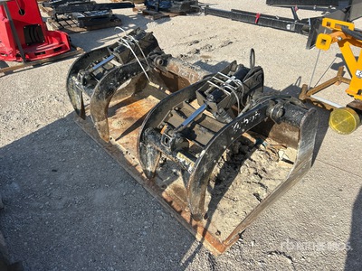 75 in Skid Steer Grapple Bucket