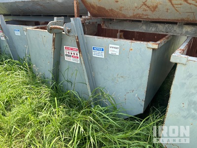 12 ft 10 cyd Roll-Off Container