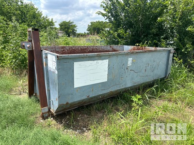 12 ft 10 cyd Roll-Off Container