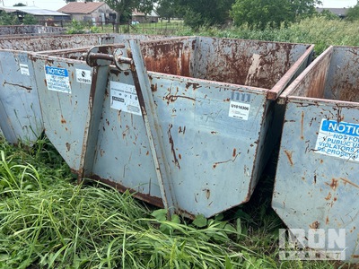 12 ft 10 cyd Roll-Off Container