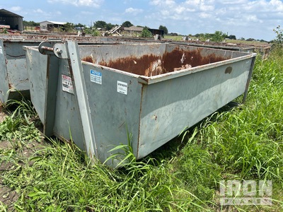 12 ft 10 cyd Roll-Off Container