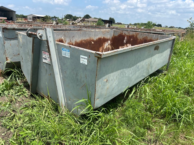 12 ft 10 cyd Roll-Off Container