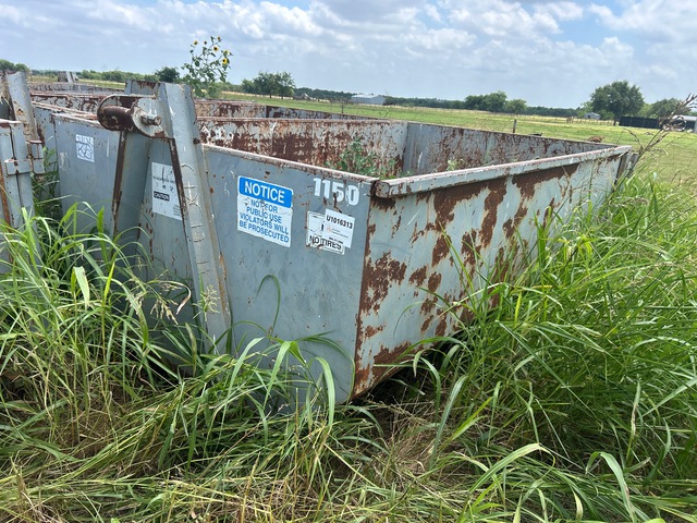 12 ft 10 cyd Roll-Off Container