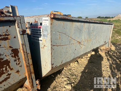 13 ft 15 cyd Roll-Off Container