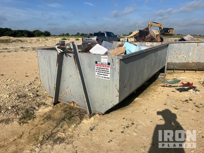 13 ft 15 cyd Roll-Off Container