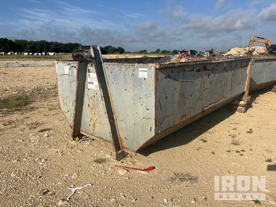 13 ft 15 cyd Roll-Off Container