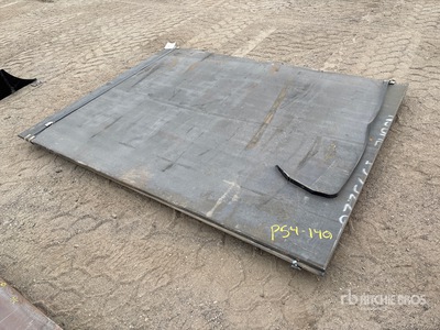Quantity of (2) 2025 Kit Containers 6 ft x 8 ft 3/4 inch thick Plaques d'acier