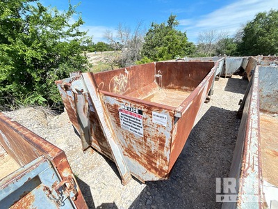 12 ft 15 cyd Roll-Off Container
