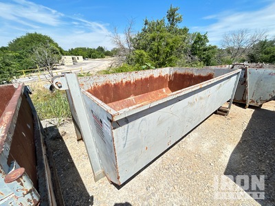 12 ft 15 cyd Roll-Off Container
