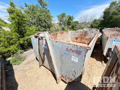 12 ft 15 cyd Roll-Off Container