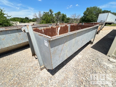 12 ft 15 cyd Roll-Off Container