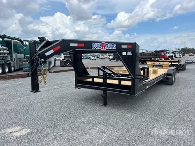 2026 Double A 26 ft T/A Gooseneck トレーラー