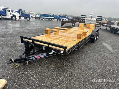 2026 Double A 24 ft T/A Utility Trailer