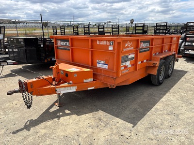 2019 Snake River DMP714-9.9KHD 13 ft 8 in T/A Dump Utility Trailer