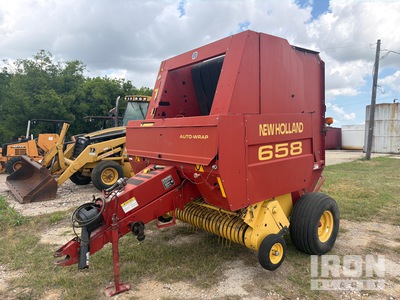 New Holland 658 76 in Round Baler