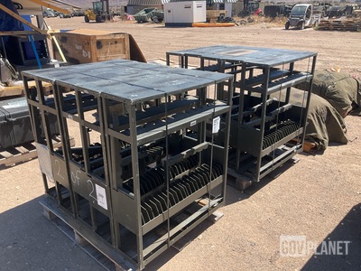 (10) Small Arms Storage Racks