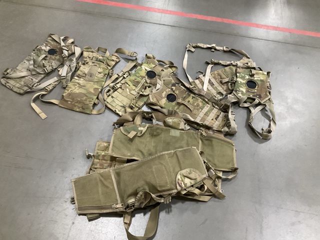 (161) Hydrations System Carriers & (73) Tactical Assault Panels