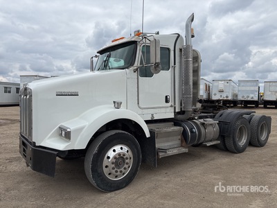 2012 Kenworth T800 6x4 T/A Day Cab Truck Tractor