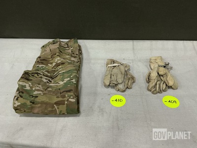 (44) Pairs of Gloves, (6) Pairs of Extreme Weather Trousers & Assorted Items