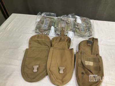 (79) Entrenching Tool Carriers & (405) IMMS Bleed Pouches