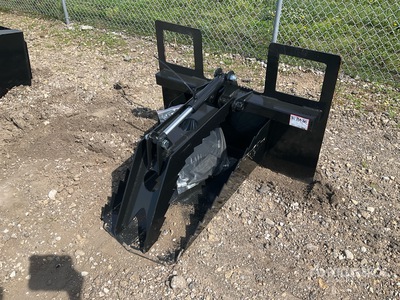 2025 Kit Containers QT-SG 24 in Stump Skid Steer Grapple Bucket
