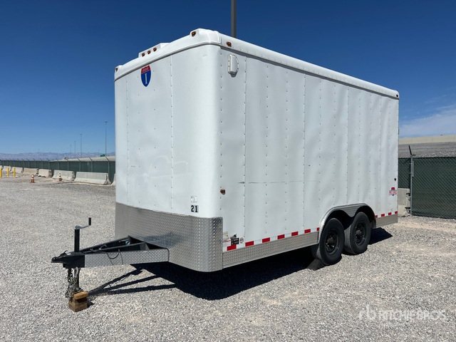 2024 Interstate I10216TA2 16 ft T/A Enclosed Trailer