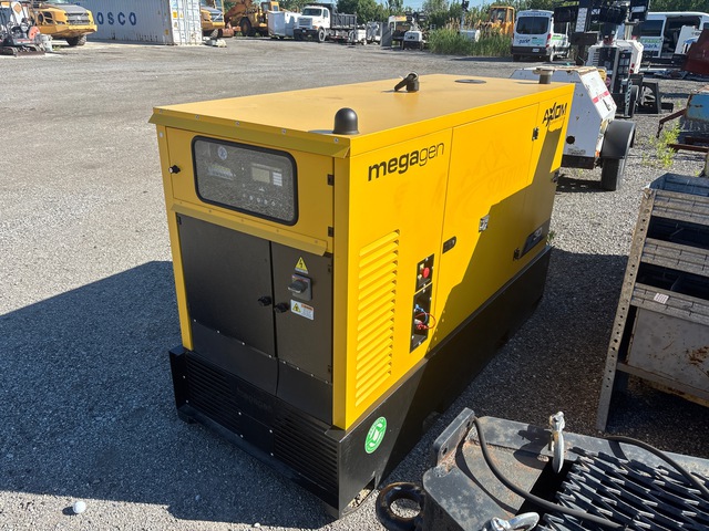 2023 Megagen z30KH 24 kW Skid-Mounted Generator Set
