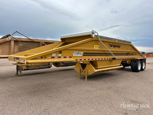 2021 Load King 2060-40-2 40 ft T/A Belly Dump Trailer