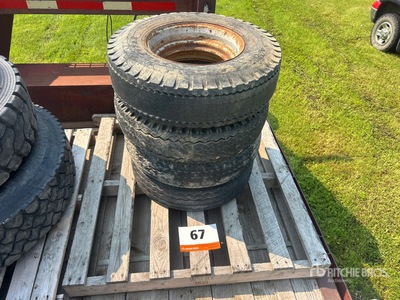 Quantity of (4) 8.14.5 Tyres