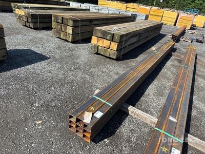 Quantity of (9) 2025 Kit Containers 1/4 In. x 3 In. x 4 In. Steel Tube