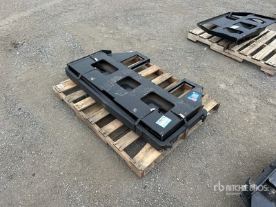 2025 Kit Containers QT-45-FF-42 42 in Forche per mini pala