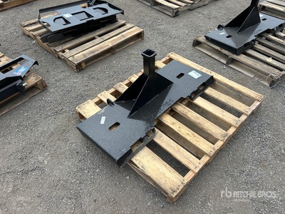 2025 Kit Containers QT-TM 46 in Skid Steer Hitch Receiver