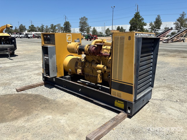 Cat 3406 350 kW Skid-Mounted Generator Set